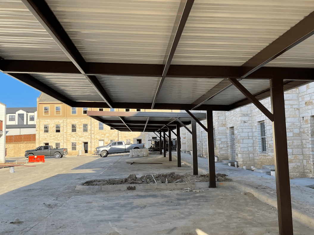 Cantilever Carport - USA Eagle Carports - Carport Design Ideas