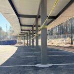 Single Post Flat Carport